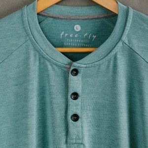 Free Fly Henley